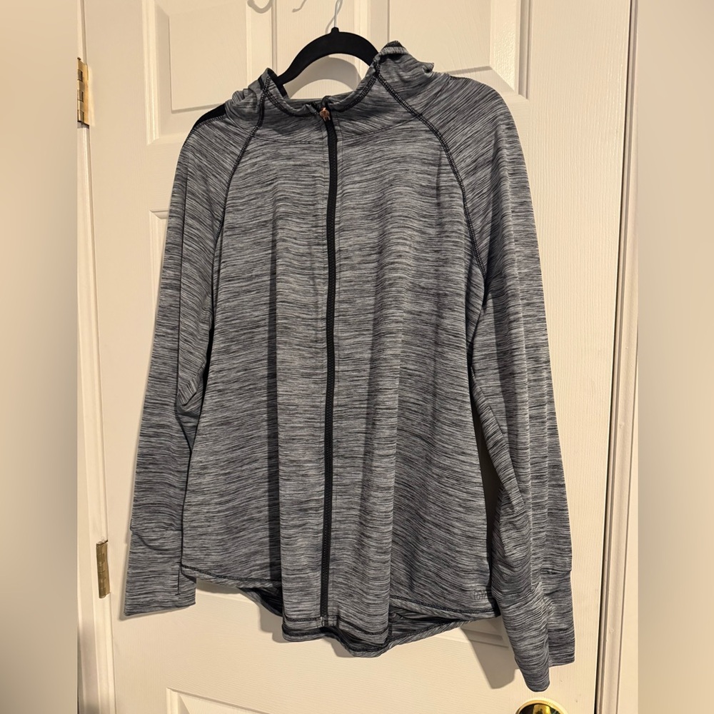 Maurices inMotion Charcoal and Black Active Jacket